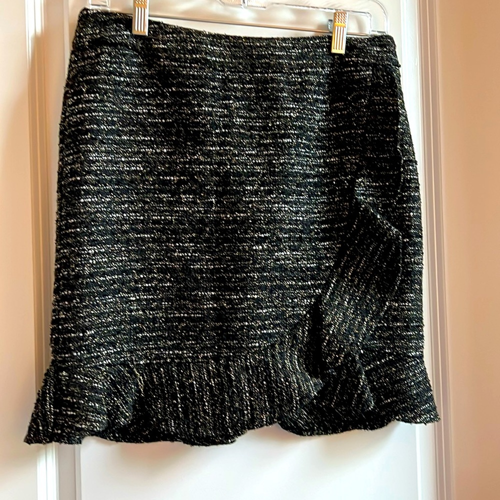 Nanette Lepore, size 4, black and white skirt
